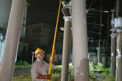 變電運(yùn)維對(duì)檀雷桔南I線，檀雷桔南II線停電操作，配合線路零點(diǎn)搶修