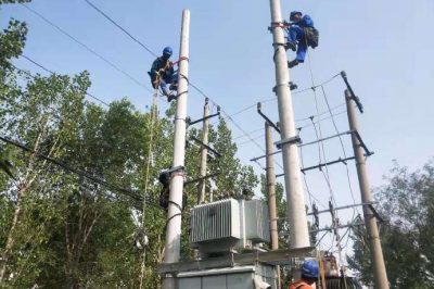 50千伏安變壓器更換為400千伏安變壓器，保障居民清涼度夏
