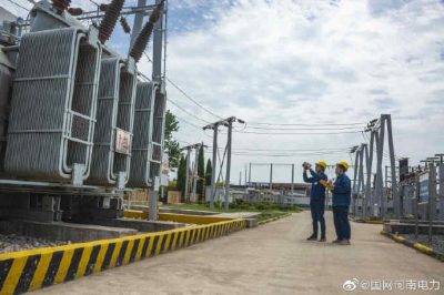 110千伏潘屯變電站進(jìn)行測溫特巡，準(zhǔn)確掌握高溫天氣下設(shè)備“健康”狀況