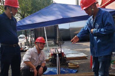 婁底輸變電分公司冒高溫T接鳳亭變電站110千伏線(xiàn)路工程