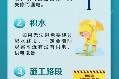 暴雨雷電頻繁，出行謹(jǐn)防觸電