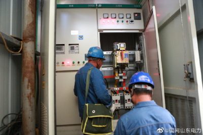 對冷庫的變壓器、客戶專線、配電盤進行逐項測試消缺