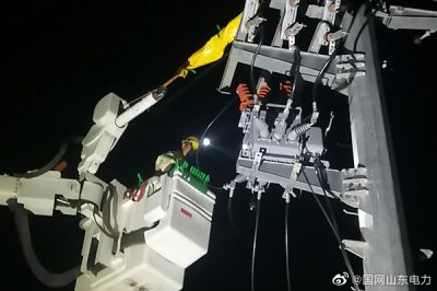 10千伏桃花線63號(hào)桿塔處除了開(kāi)關(guān)線夾故障