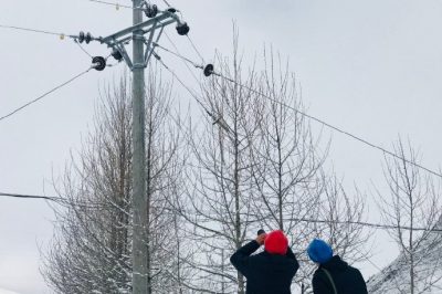 重點(diǎn)巡視桿塔、線路設(shè)備覆雪等情況