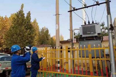 對煤改電線路進(jìn)行特巡、測溫