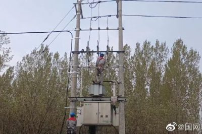 南辛店供電所對(duì)春檢線路采用夜巡、特巡